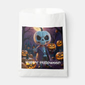 カボチャのパッチのスケルトンの仲間 フェイバーバッグ (正面)