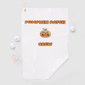 カボチャのパッチクルーのマッチング秋の装クラシック置T ゴルフタオル (インサイチュ)