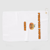 カボチャのパッチクルーのマッチング秋の装クラシック置T ゴルフタオル (横)