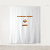 カボチャのパッチクルーのマッチング秋の装クラシック置T タペストリー (正面)