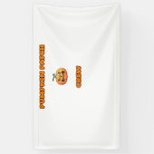 カボチャのパッチクルーのマッチング秋の装クラシック置T 横断幕 (縦)