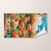 カボチャのパッチハーベスト ハンドタオル (ハンドタオル)