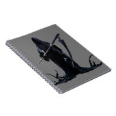 カボチャのパッチページ：スパイラルフォトノートブック ノートブック (右側)