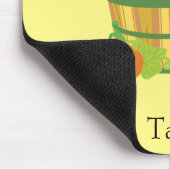 カボチャのパッチ黄色とオレンジ マウスパッド (コーナー)