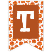 カボチャのパーティー バンティングフラッグ (第2の旗)