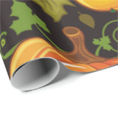 カボチャのベリーギフトラップ |秋のラッピングペーパー ラッピングペーパー (ロールコーナー)