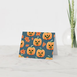 カボチャのランタン ハロウィンカード カード