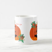 カボチャの上にPumpkin pi、数学のサイン コーヒーマグカップ (中央)