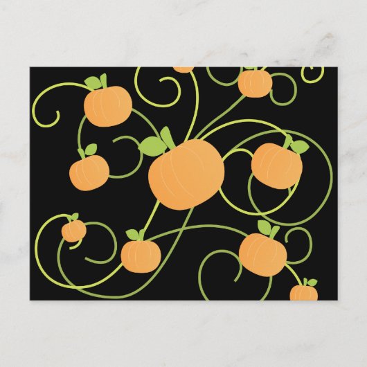 カボチャの作品 ポストカード (正面)