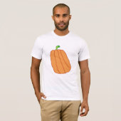 カボチャの傾いたアパレル Tシャツ (正面フル)