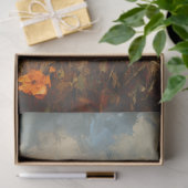 カボチャの切り離し付き秋の鶏 薄葉紙 (ギフト)