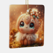 カボチャの動物 セラミックオーナメント (右)