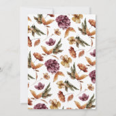 カボチャの友情 招待状 (裏面)