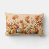 カボチャの収穫 ランバークッション (裏面)