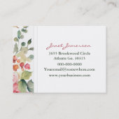 カボチャの名刺 名刺 (裏面)