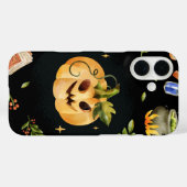 カボチャの呪文不気味 – かわいいハロウィーン Case-Mate iPhoneケース (裏面 (横))