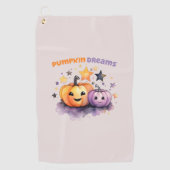 カボチャの夢 ゴルフタオル (正面)