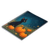 カボチャの子猫 ノートブック (左側)