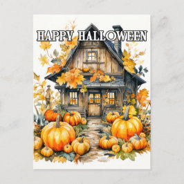 カボチャの季節が楽しい ポストカード