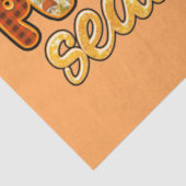 カボチャの季節の秋カスタマイズの色 薄葉紙 (詳細)