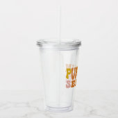 カボチャの季節 アクリルタンブラー (右)