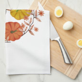 カボチャの季節 キッチンタオル (四つ折り)