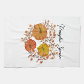 カボチャの季節 キッチンタオル (横)