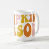 カボチャの季節 コーヒーマグカップ (正面右)