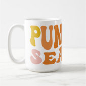 カボチャの季節 コーヒーマグカップ (左)