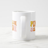 カボチャの季節 ジャンボコーヒーマグカップ (裏面)