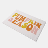 カボチャの季節 ドアマット (アングル)