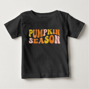 カボチャの季節 ベビーTシャツ