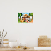 カボチャの季節 ポスター (キッチン)