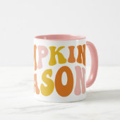 カボチャの季節 マグカップ (正面右)