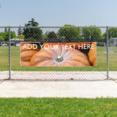 カボチャの季節 横断幕 (インサイチュ)