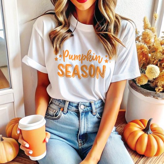 カボチャの季節 Tシャツ