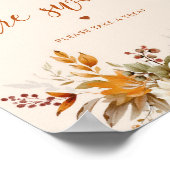 カボチャの小さなベビーは甘い ポスター (角)