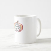 カボチャの小さな女の子が向クラシックかうTシャツ コーヒーマグカップ (正面右)