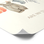 カボチャの小さな服はキャンディーの数を推測 ポスター (角)