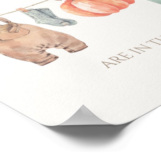 カボチャの小さな男の子の服はキャンディーの数を推測 ポスター (角)