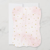 カボチャの小さな赤ちゃんシャワー 招待状 (裏面)