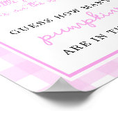 カボチャの弓 – 瓶の中にカボチャの数 ポスター (角)