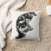 カボチャの影の形状 – レトリバー クッション (ブランケット)