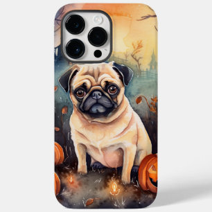 カボチャの怖いハロウィーンパグ Case-Mate iPhone 14 PRO MAXケース