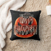 カボチャの怖がり クッション (ブランケット)