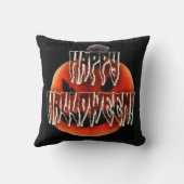 カボチャの怖がり クッション (裏面)