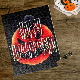 カボチャの怖がり ジグソーパズル