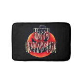 カボチャの怖がり バスマット (正面)