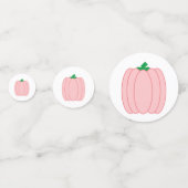 カボチャの性別の表示 コンフェッティ (裏面)