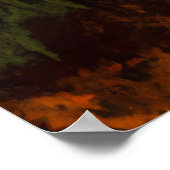 カボチャの恐怖 | AIアートポスター ポスター (角)